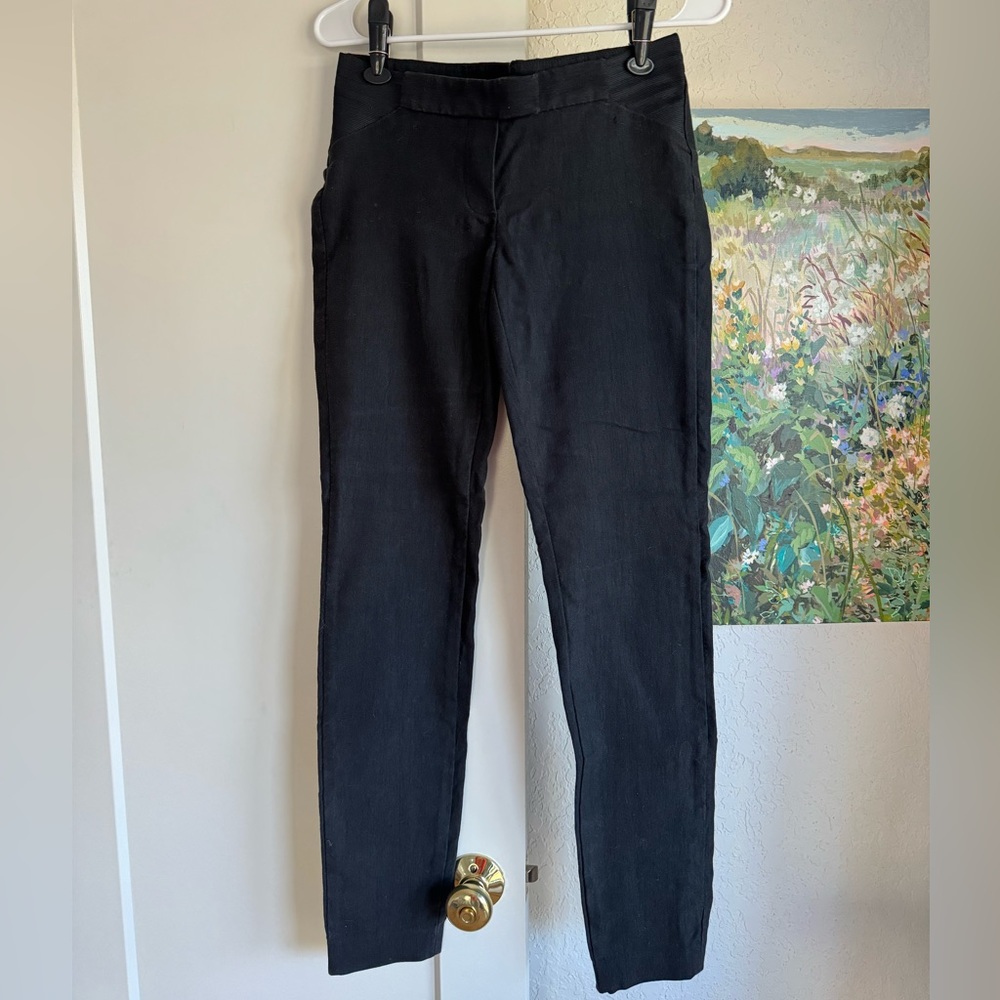 J. Crew black maternity pixie pant, size 2 Tall